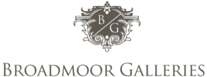 BroadmooGalleries logo. 